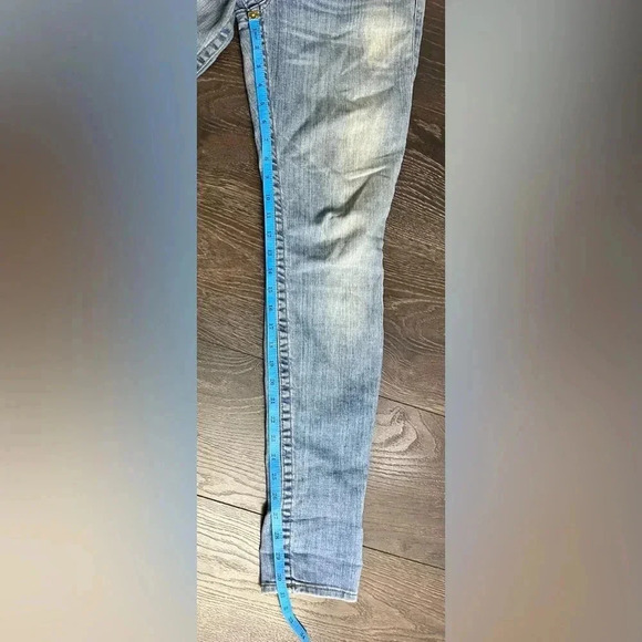 True Religion Jeans Size 26 Skinny Denim Blue Jeans - Picture 3 of 6